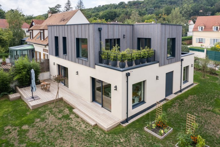 Boreal Architecture - Maison passive réalisée en matériaux biosourcés et géosourcés